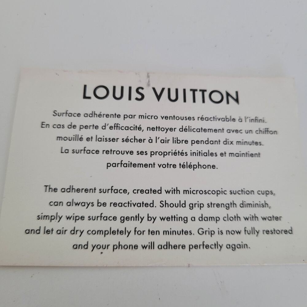 Authentic Louis Vuitton LV Monogram Folio iPhone X Case Brown Phone Case - Picture 12 of 12